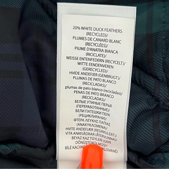 Polo Ralph Lauren 2 in1 Down Hooded Corduroy Puffer Jacket/Vest Sz M Navy - Picture 8 of 12